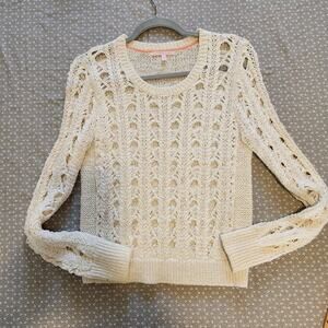 Victoria secret Sweater old white  sz M